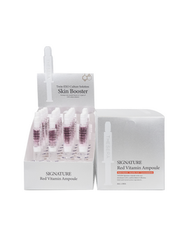 SIGNATURE Red Vitamin Ampoule (booster cutané aux exosomes avec multivitamines)