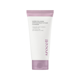 Super Collagen Ampoule Pack to Foam Cleanser